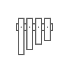 Vibraphone Line Icon