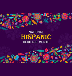 National Hispanic Heritage Month Festive Banner