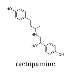 Ractopamine Feed Additive Molecule Skeletal