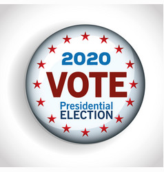 Presidential Election Usa Vote 2020 Button