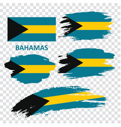 Set Of Flags The Bahamas