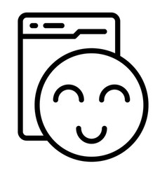 Web Seo Emoji Icon Outline Content Plan