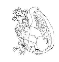 A Griffin Also Known As Gryphon Or Griffon