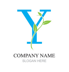 Y Letter Logo Template Icon Design