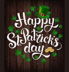 Happy St Patrick S Day Lettering