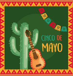 Cinco De Mayo Lettering Frame