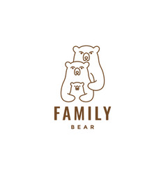 Bear Family Harmony Logo Design