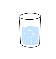 Glass Of Water Refreshing Drink