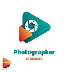 Photographer Streamer Logo