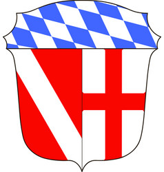 Coat Of Arms Of Regensburg District In Upper