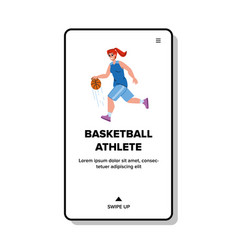 Basketball Athlete Woman