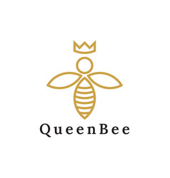 Queen Bee Line Logo Design