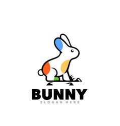 Bunny Simple Line Logo