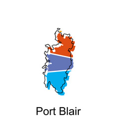 Map Of Port Blair World International