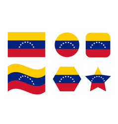 Venezuela Flag Simple For Independence Day