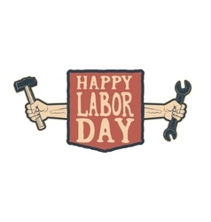 Happy Labor Day Card Template