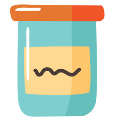 Mason Jar Cartoon Icon Homemade Conserve Symbol