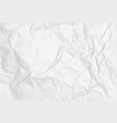 White Clean Crumpled Paper