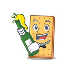 Beer Graham Cookies Mascot Cartoon