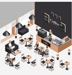 Isometric Coffee Shop