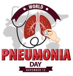 World Pneumonia Day Poster Design