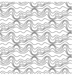 Floral Background Of Drawn Lines