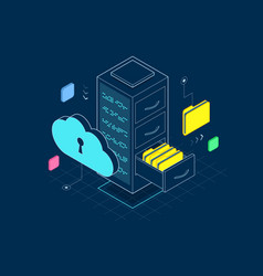 Isometric Big Data Storage And Cloud Computing