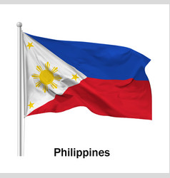 Flag Of The Republic Of The Philippines