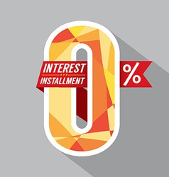 Zero Percent Interest Installment