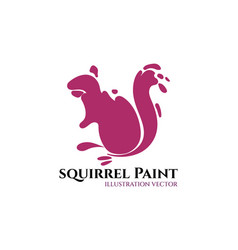 Liquid Squirrel Splash Water Oil Paint Icon