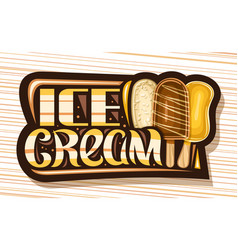 Signage For Ice Cream Bar