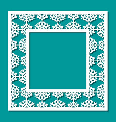 Beautiful Square Winter Frame