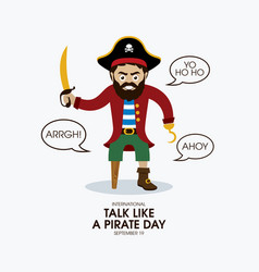 International Talk Like A Pirate Day Poster