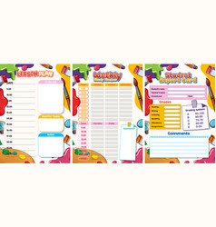 Printable Student Study Planner Sheets