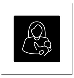 Nursing Room Glyph Icon