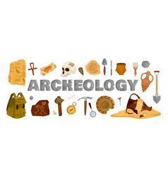 Archeology Ancient Artifacts Set