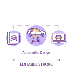 Automotive Design Concept Icon Vehicle Exterior