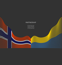 Concept Of Relationships Between Norway