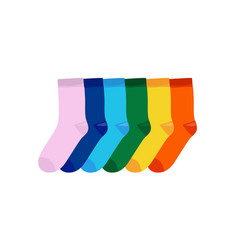 Kids Colorful Rainbow Socks