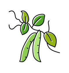 Peas Plant Leaf Color Icon