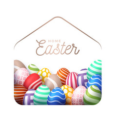 Colorful Happy Home Easter 2020 Card With Funny