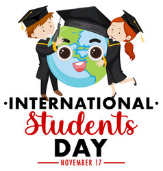 International Student Day Banner Design