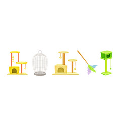 Pet Shop Product Assortment And Animal Accessory