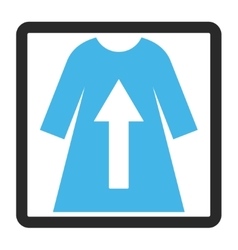 Take Off Female Dress Framed Icon