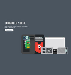 Computer Banners Logo Store