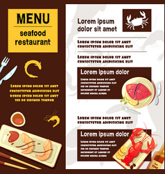 Sea Food Menu