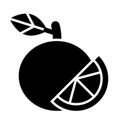 Clementine Glyph Icon For Personal And Commercial