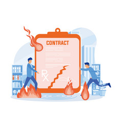 Contract Agreement Concept Of Termination