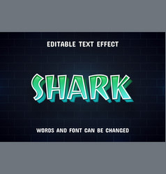 Shark Text - Editable Text Effect