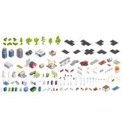 City Constructor Isometric Set